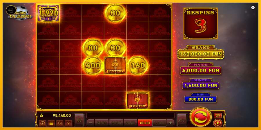 36 Coins Score The Jackpot dirua lortzeko joko-makina, irudia 4