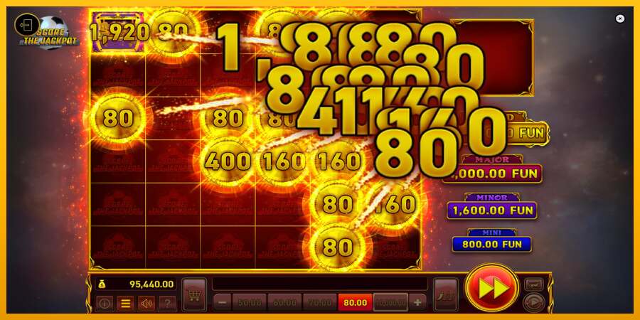 36 Coins Score The Jackpot dirua lortzeko joko-makina, irudia 5