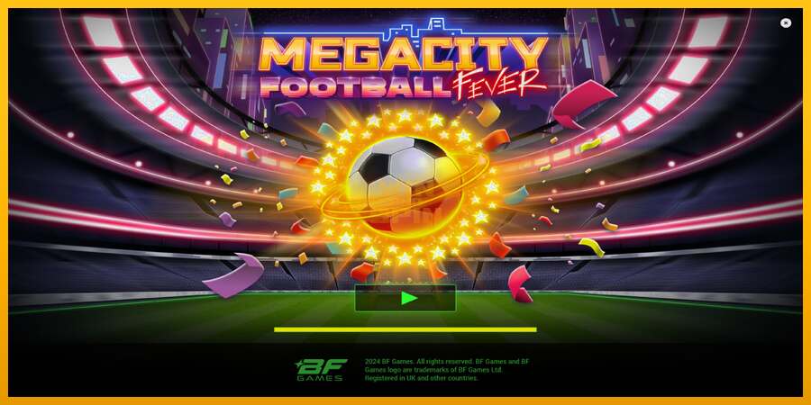 Megacity Football Fever dirua lortzeko joko-makina, irudia 1