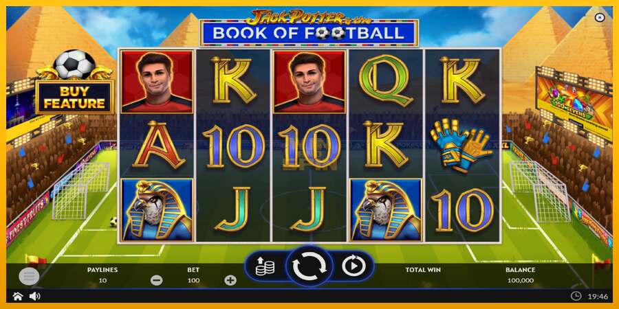 Jack Potter & The Book of Football dirua lortzeko joko-makina, irudia 2