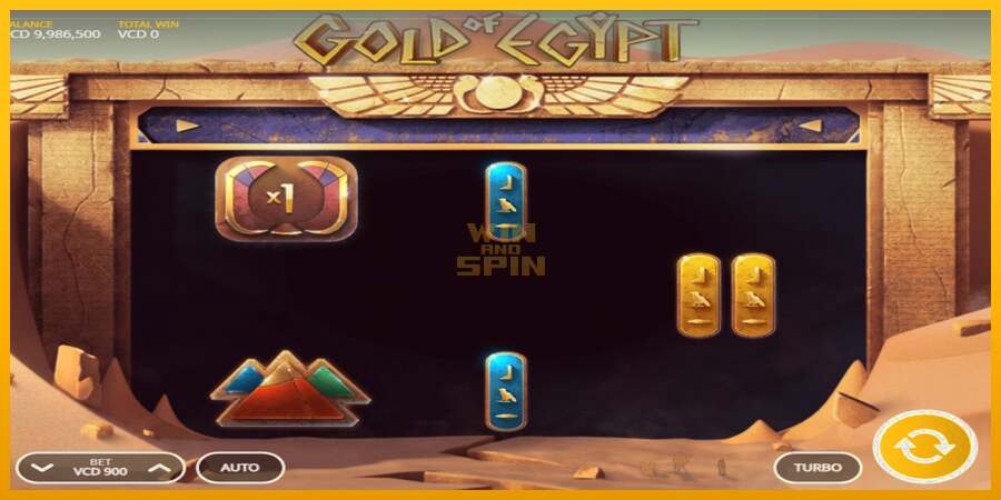 Gold of Egypt dirua lortzeko joko-makina, irudia 2