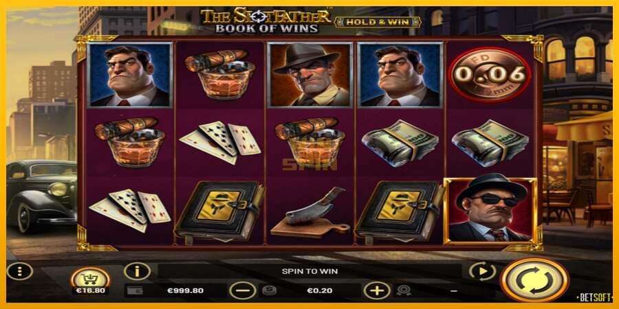 The SlotFather Book of Wins dirua lortzeko joko-makina, irudia 1