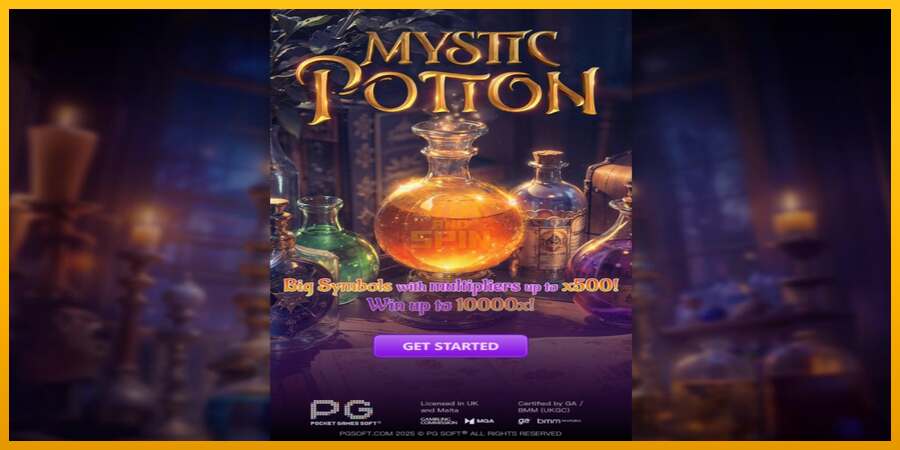 Mystic Potion dirua lortzeko joko-makina, irudia 1