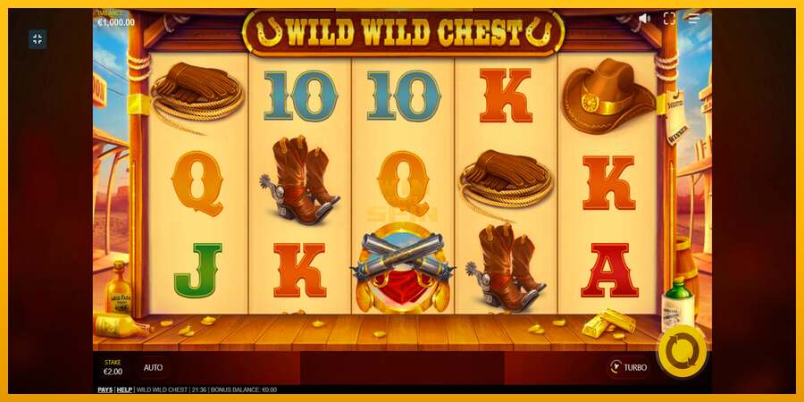 Wild Wild Chest dirua lortzeko joko-makina, irudia 1