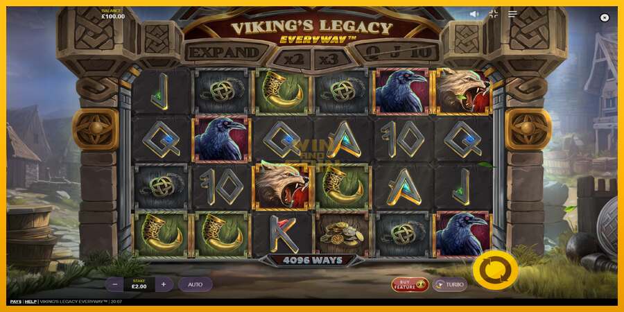 Vikings Legacy Everyway dirua lortzeko joko-makina, irudia 2