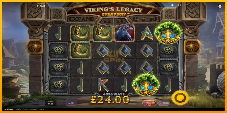 Vikings Legacy Everyway dirua lortzeko joko-makina, irudia 3