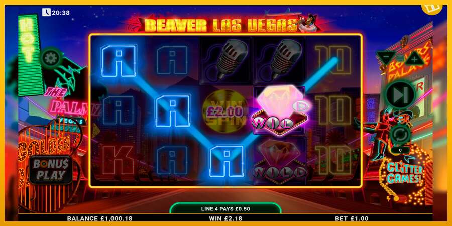 Beaver Las Vegas dirua lortzeko joko-makina, irudia 2