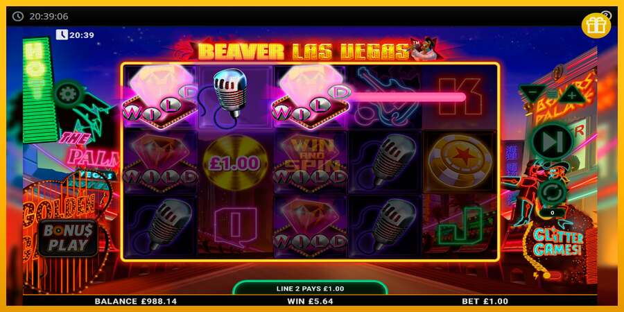 Beaver Las Vegas dirua lortzeko joko-makina, irudia 4