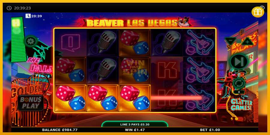 Beaver Las Vegas dirua lortzeko joko-makina, irudia 5