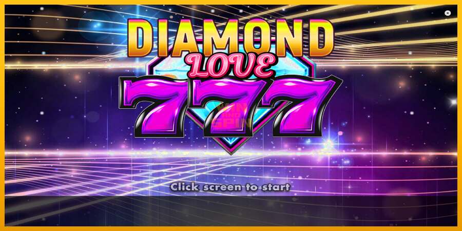 Diamond 777 Love dirua lortzeko joko-makina, irudia 1