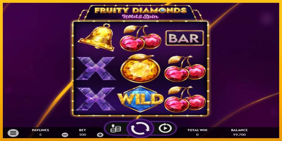 Fruity Diamonds dirua lortzeko joko-makina, irudia 2