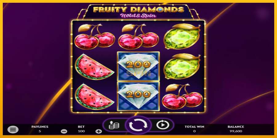 Fruity Diamonds dirua lortzeko joko-makina, irudia 3