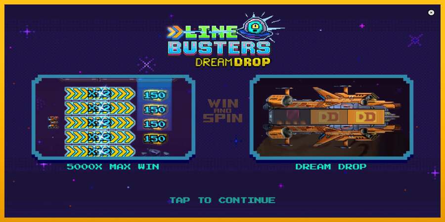 Line Busters Dream Drop dirua lortzeko joko-makina, irudia 1