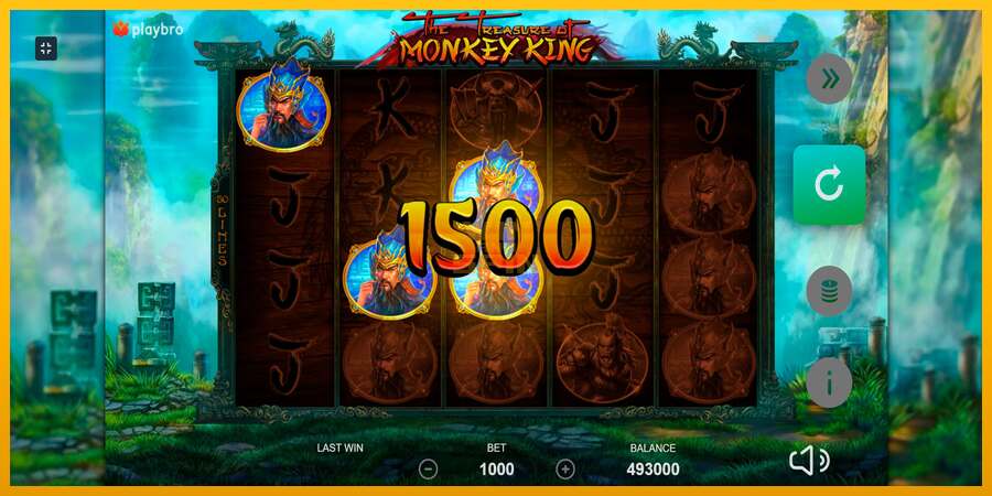 The Monkey King dirua lortzeko joko-makina, irudia 2