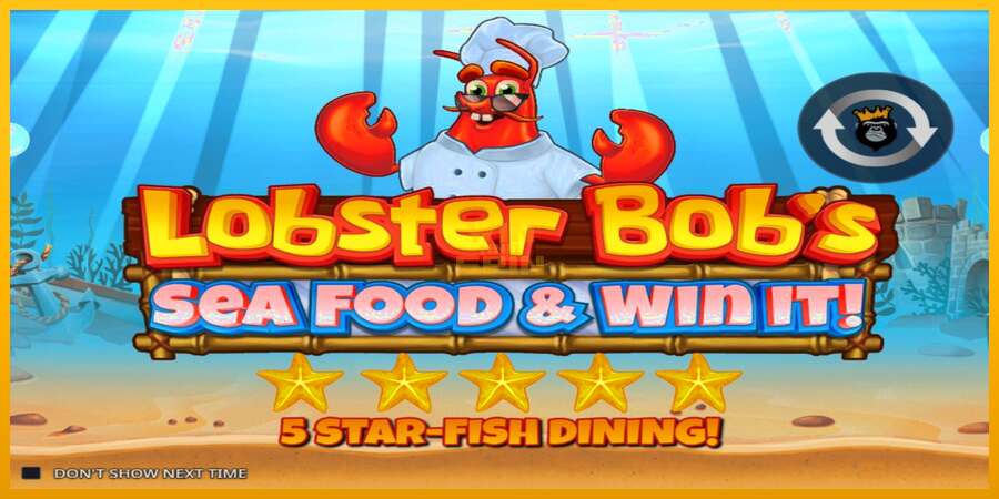 Lobster Bobs Sea Food & Win It dirua lortzeko joko-makina, irudia 1