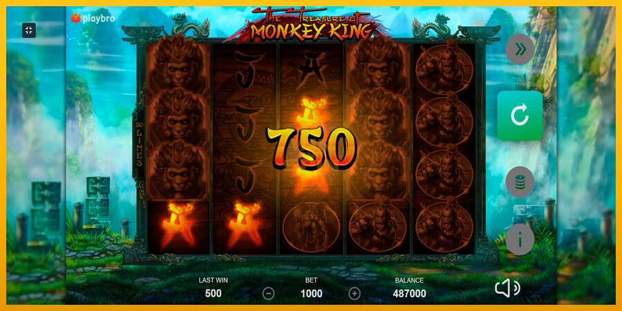 The Monkey King dirua lortzeko joko-makina, irudia 4