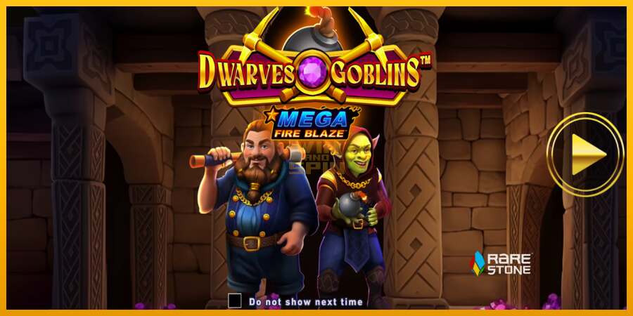 Mega Fire Blaze: Dwarves & Goblins dirua lortzeko joko-makina, irudia 1