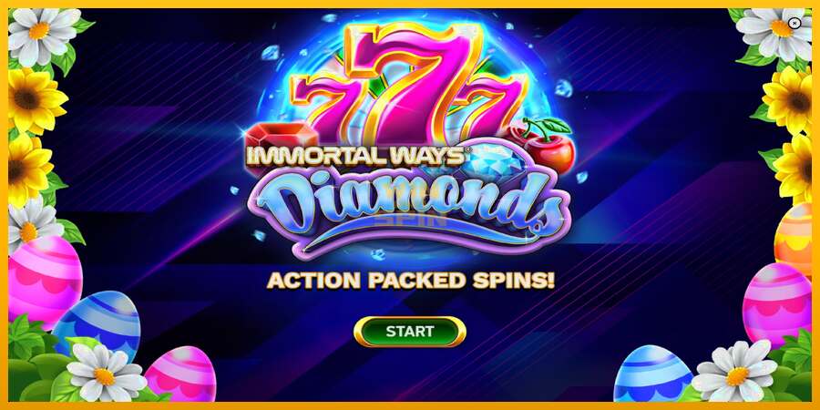 Immortal Ways Diamonds Easter dirua lortzeko joko-makina, irudia 1