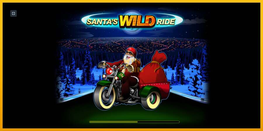 Santas Wild Ride dirua lortzeko joko-makina, irudia 1