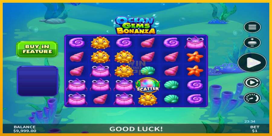 Ocean Gems Bonanza dirua lortzeko joko-makina, irudia 2