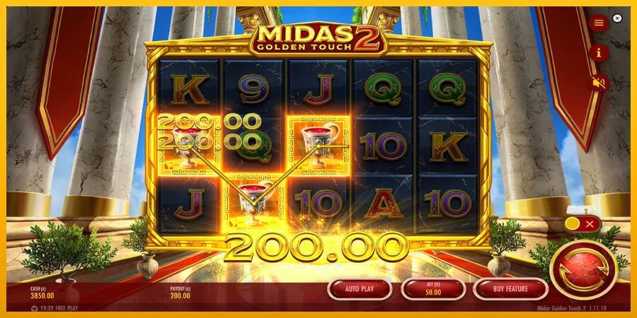 Midas Golden Touch 2 dirua lortzeko joko-makina, irudia 4