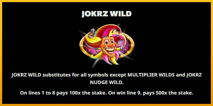 Jokrz Wild Jackpot dirua lortzeko joko-makina, irudia 5