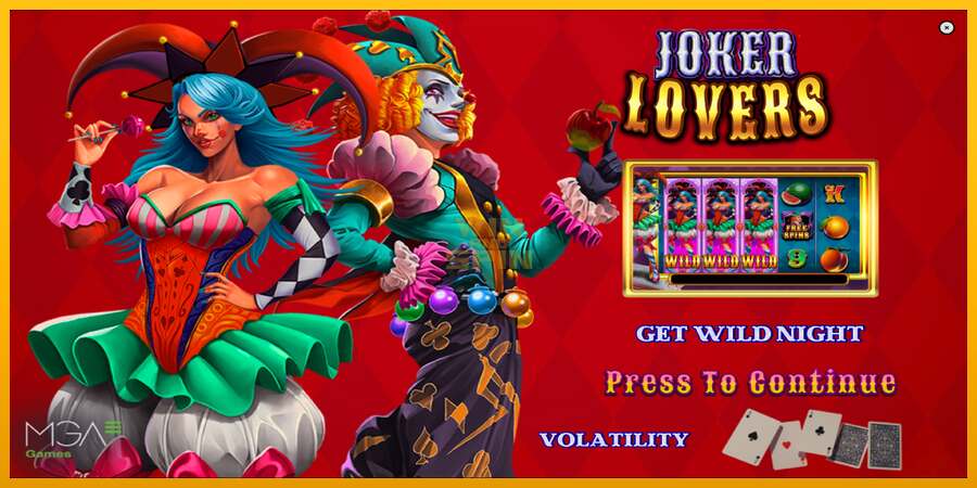 Jokers Lovers dirua lortzeko joko-makina, irudia 1