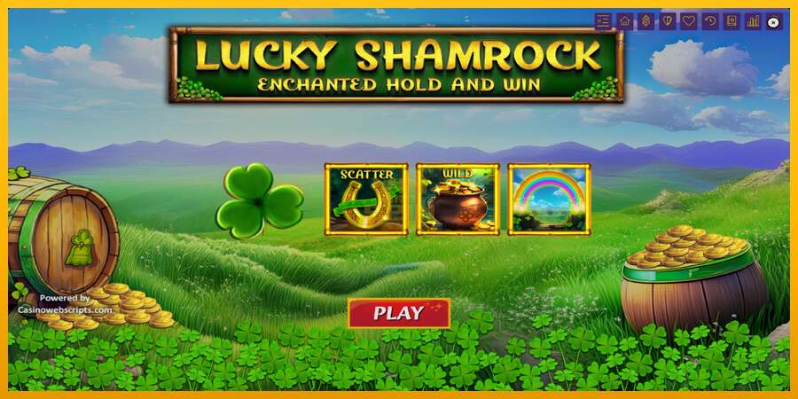 Lucky Shamrock - Enchanted Hold and Win dirua lortzeko joko-makina, irudia 1