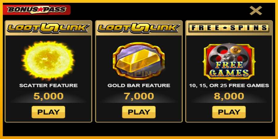 Bankrush Bonanza dirua lortzeko joko-makina, irudia 6