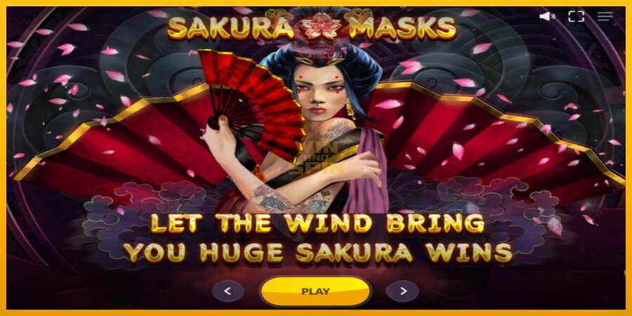 Sakura Masks dirua lortzeko joko-makina, irudia 1