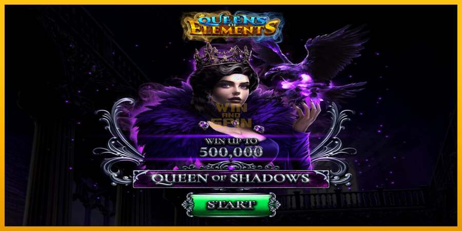 Queen of Shadows dirua lortzeko joko-makina, irudia 1