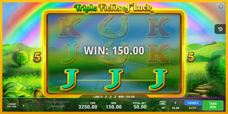 Triple Fields of Luck dirua lortzeko joko-makina, irudia 4