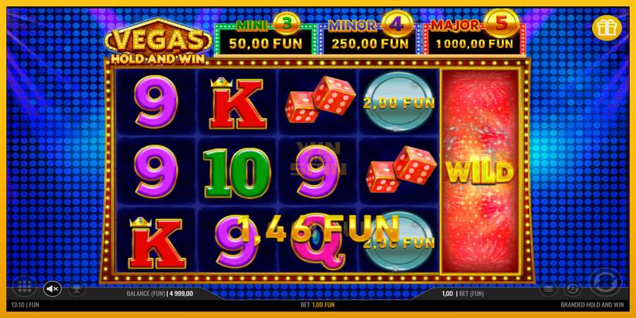 Vegas Hold and Win dirua lortzeko joko-makina, irudia 2