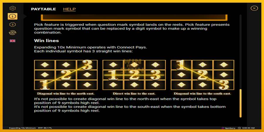 Expanding 10x Minimum dirua lortzeko joko-makina, irudia 5