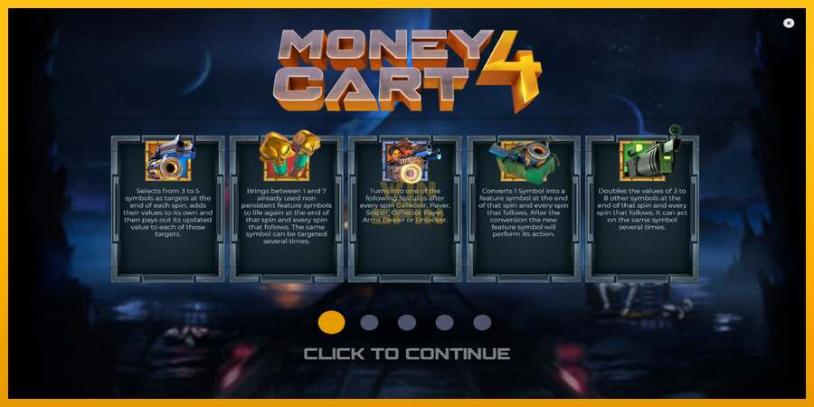 Money Cart 4 dirua lortzeko joko-makina, irudia 1