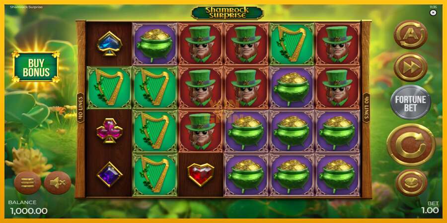 Shamrock Surprise dirua lortzeko joko-makina, irudia 2