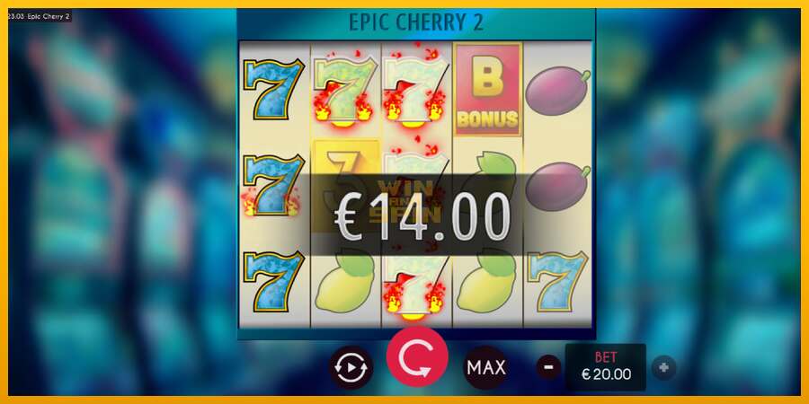 Epic Cherry 2 dirua lortzeko joko-makina, irudia 4