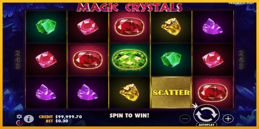 Magic Crystals dirua lortzeko joko-makina, irudia 2