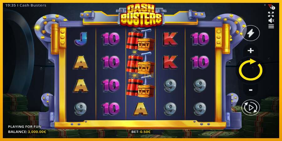 Cash Busters dirua lortzeko joko-makina, irudia 2