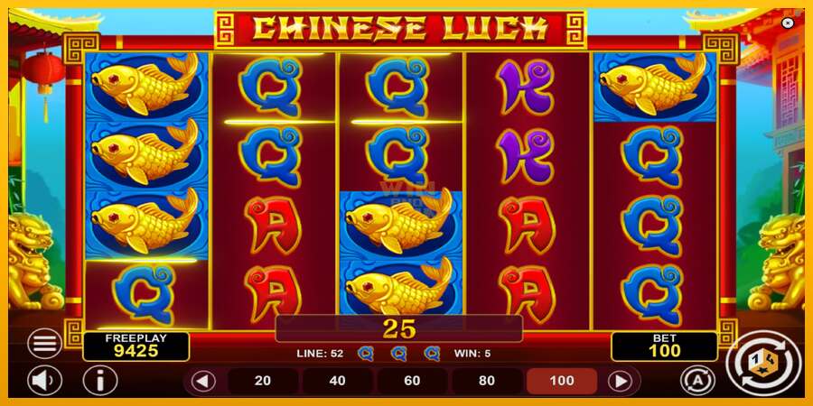 Chinese Luck dirua lortzeko joko-makina, irudia 4