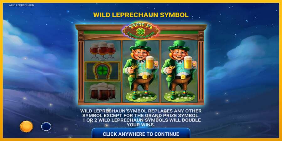 Wild Leprechaun dirua lortzeko joko-makina, irudia 1