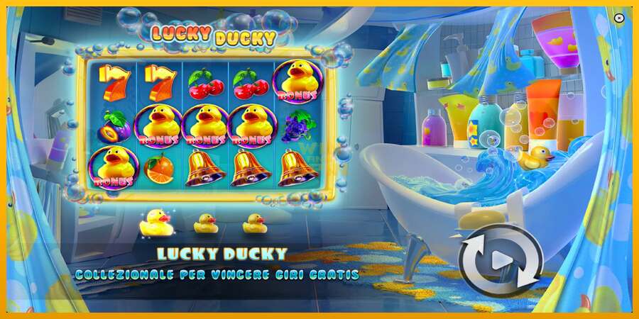 Lucky Ducky dirua lortzeko joko-makina, irudia 1