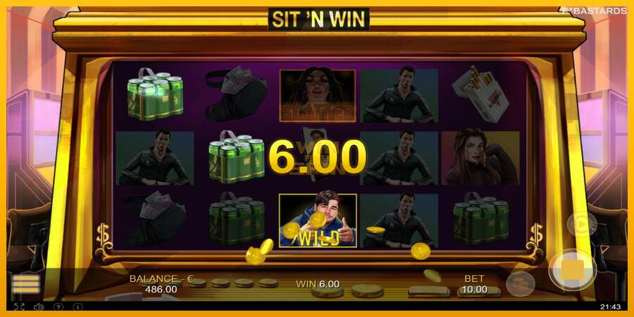 Sit N Win dirua lortzeko joko-makina, irudia 3