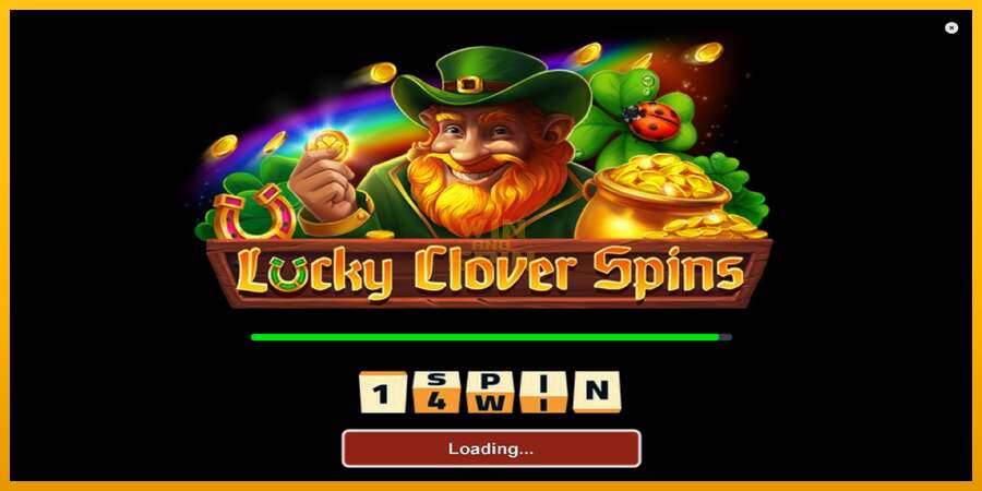 Lucky Clover Spins dirua lortzeko joko-makina, irudia 1