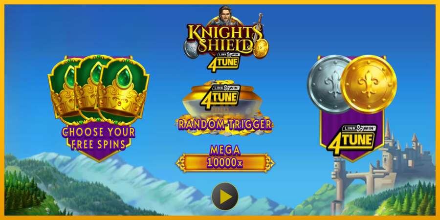 Knights Shield Link & Win 4Tune dirua lortzeko joko-makina, irudia 1