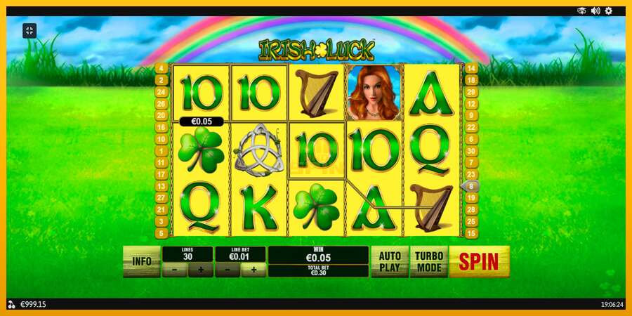 Irish Luck dirua lortzeko joko-makina, irudia 2