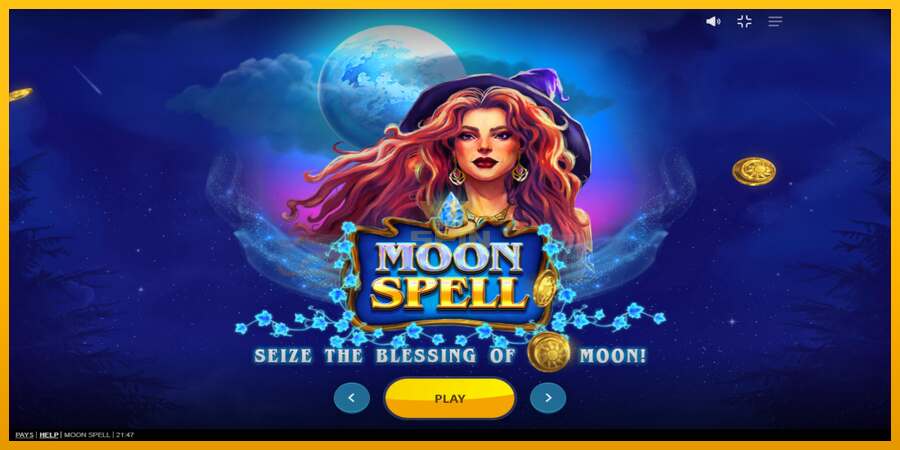 Moon Spell dirua lortzeko joko-makina, irudia 1