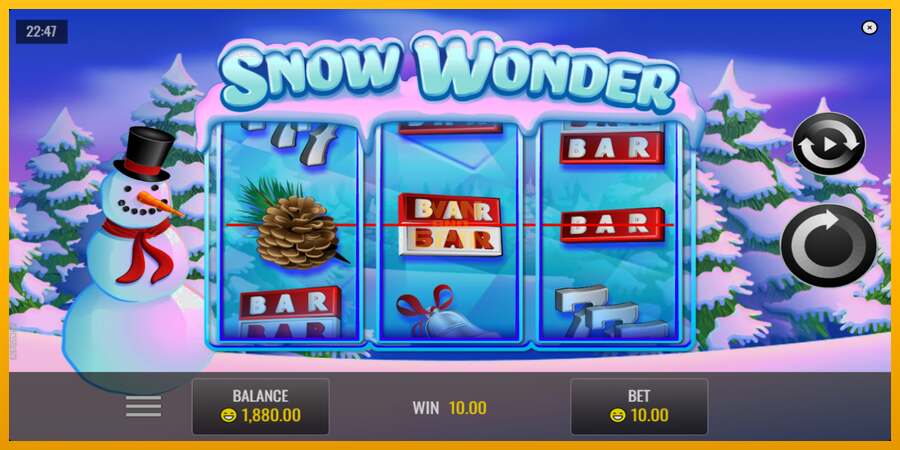 Snow Wonder dirua lortzeko joko-makina, irudia 4