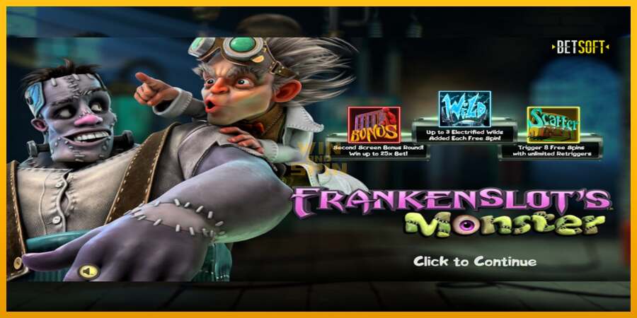 Frankenslots Monster dirua lortzeko joko-makina, irudia 1