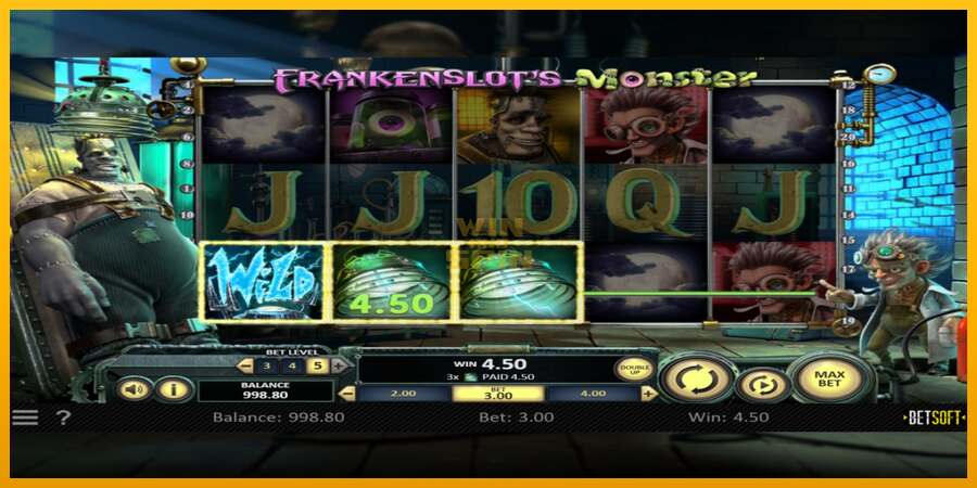 Frankenslots Monster dirua lortzeko joko-makina, irudia 3